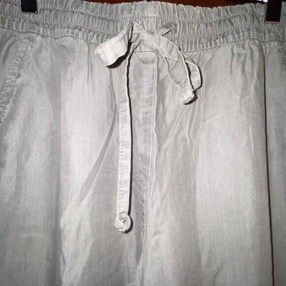GAP 1969 Grey pants with elastic and drawstring waist, Small, NWOT - Picture 2 of 11